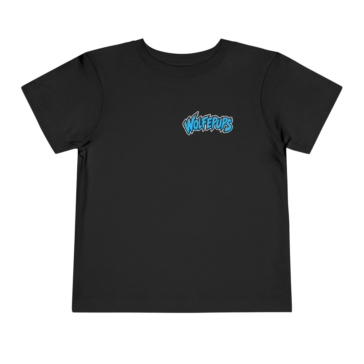 Toddler Tee — 'Wolf Pups Follow the Pack' Cute Husky Graphic Shirt