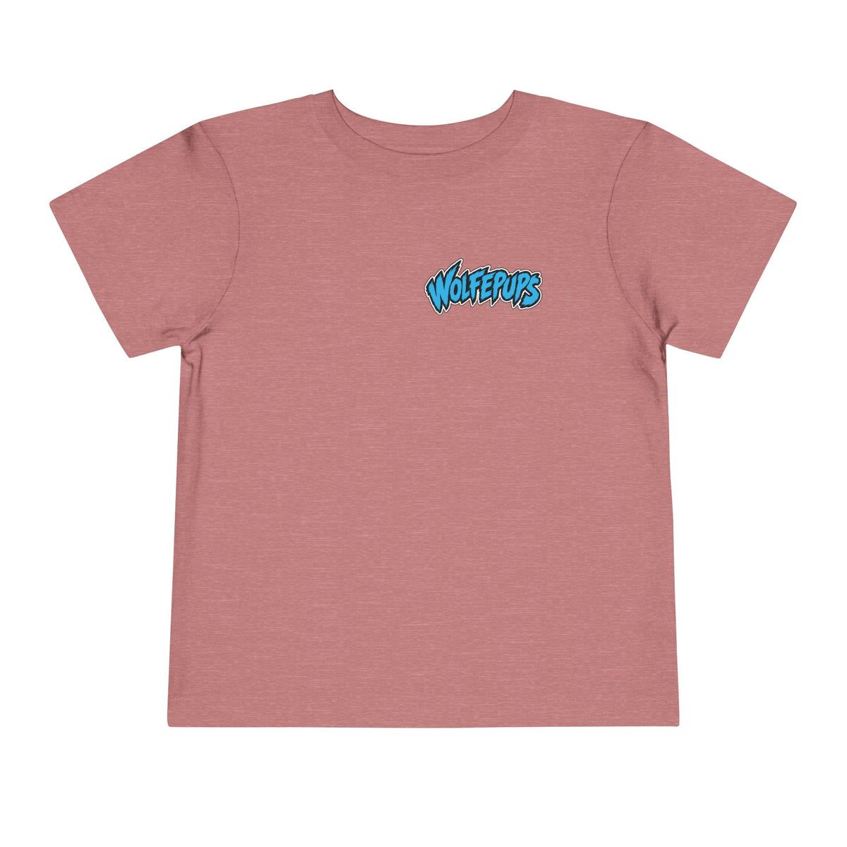 Toddler Tee — 'Wolf Pups Follow the Pack' Cute Husky Graphic Shirt