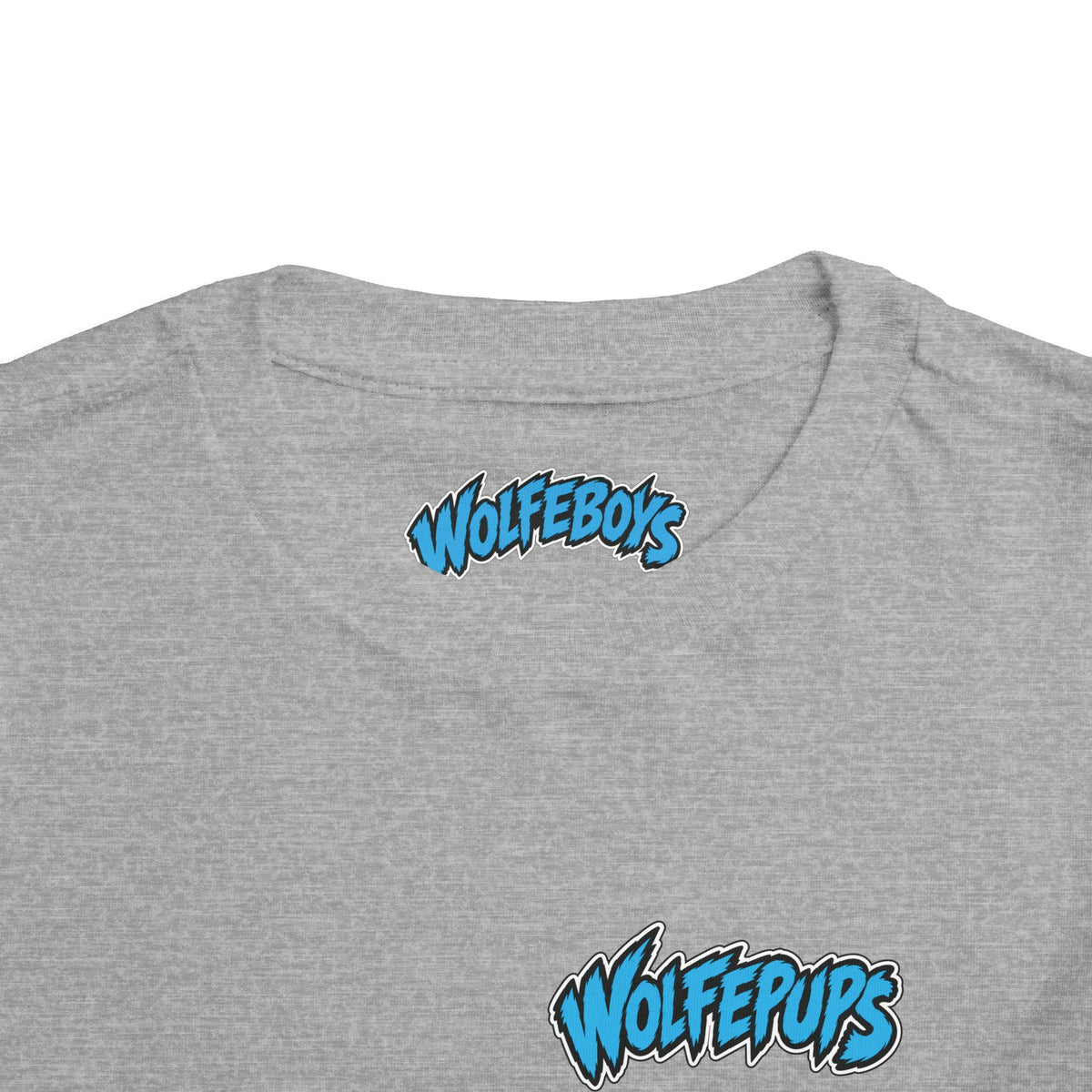 Toddler Tee — 'Wolf Pups Follow the Pack' Cute Husky Graphic Shirt