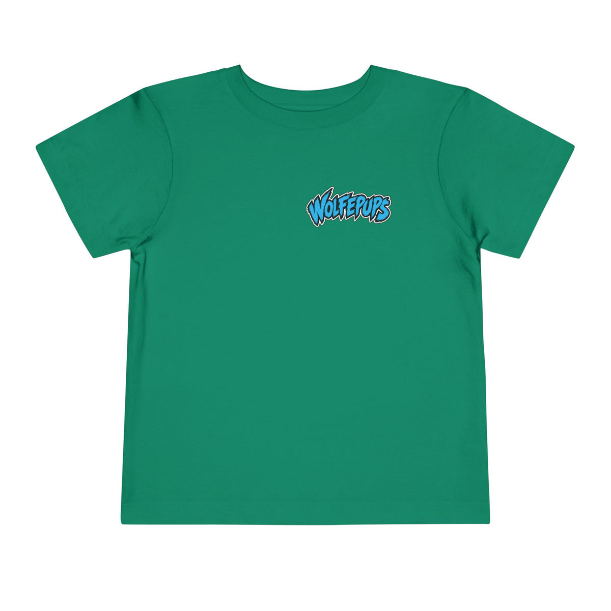 Toddler Tee — 'Wolf Pups Follow the Pack' Cute Husky Graphic Shirt