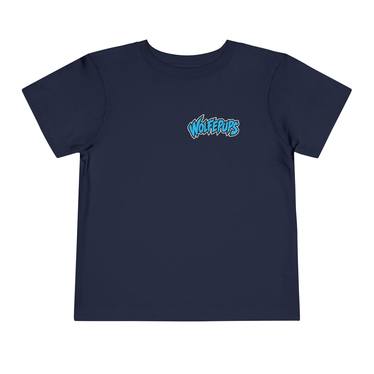 Toddler Tee — 'Wolf Pups Follow the Pack' Cute Husky Graphic Shirt