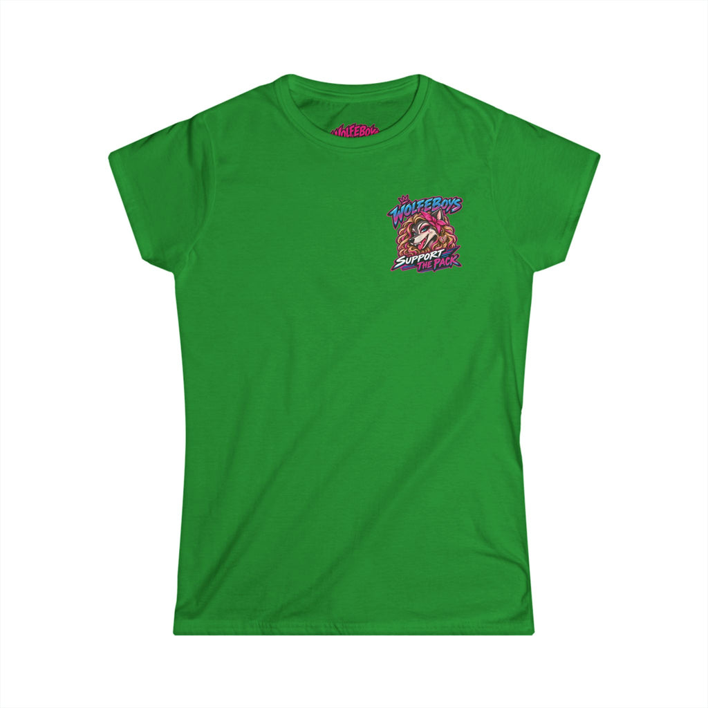 Women's Wolfeboys "Support the Pack" T-Shirt - Classic Crewneck Tee