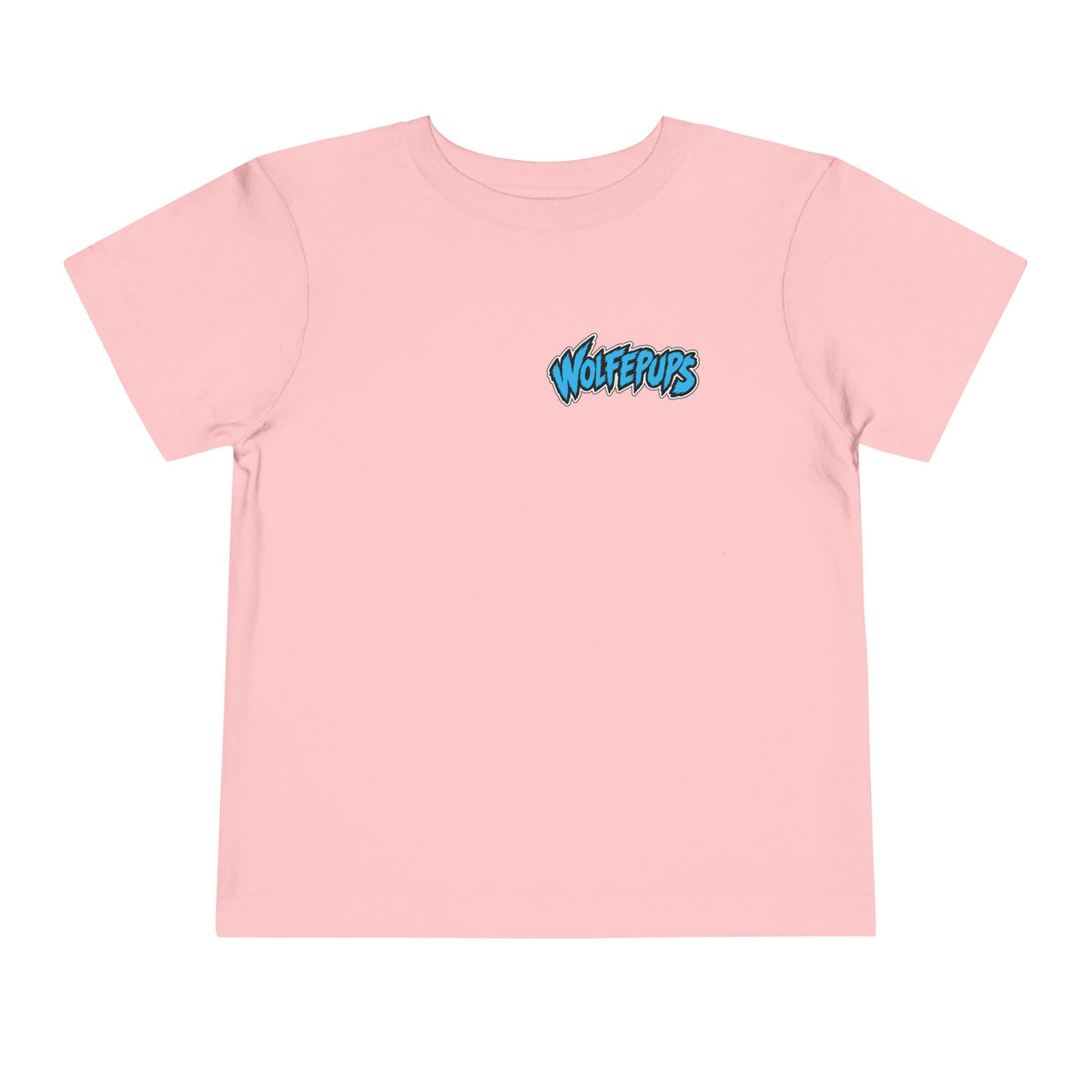 Toddler Tee — 'Wolf Pups Follow the Pack' Cute Husky Graphic Shirt