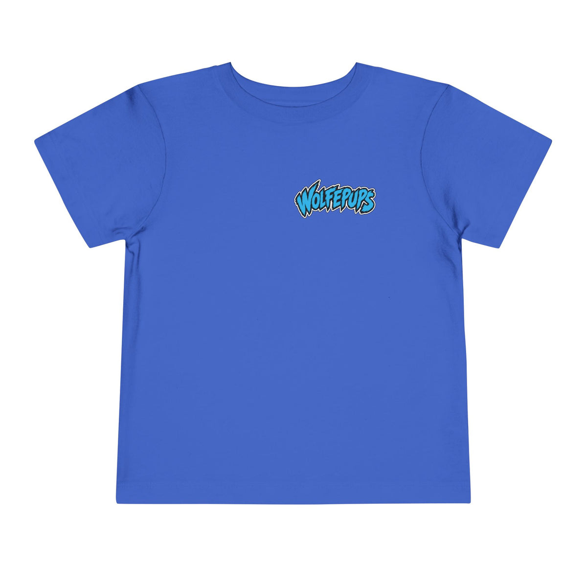 Toddler Tee — 'Wolf Pups Follow the Pack' Cute Husky Graphic Shirt